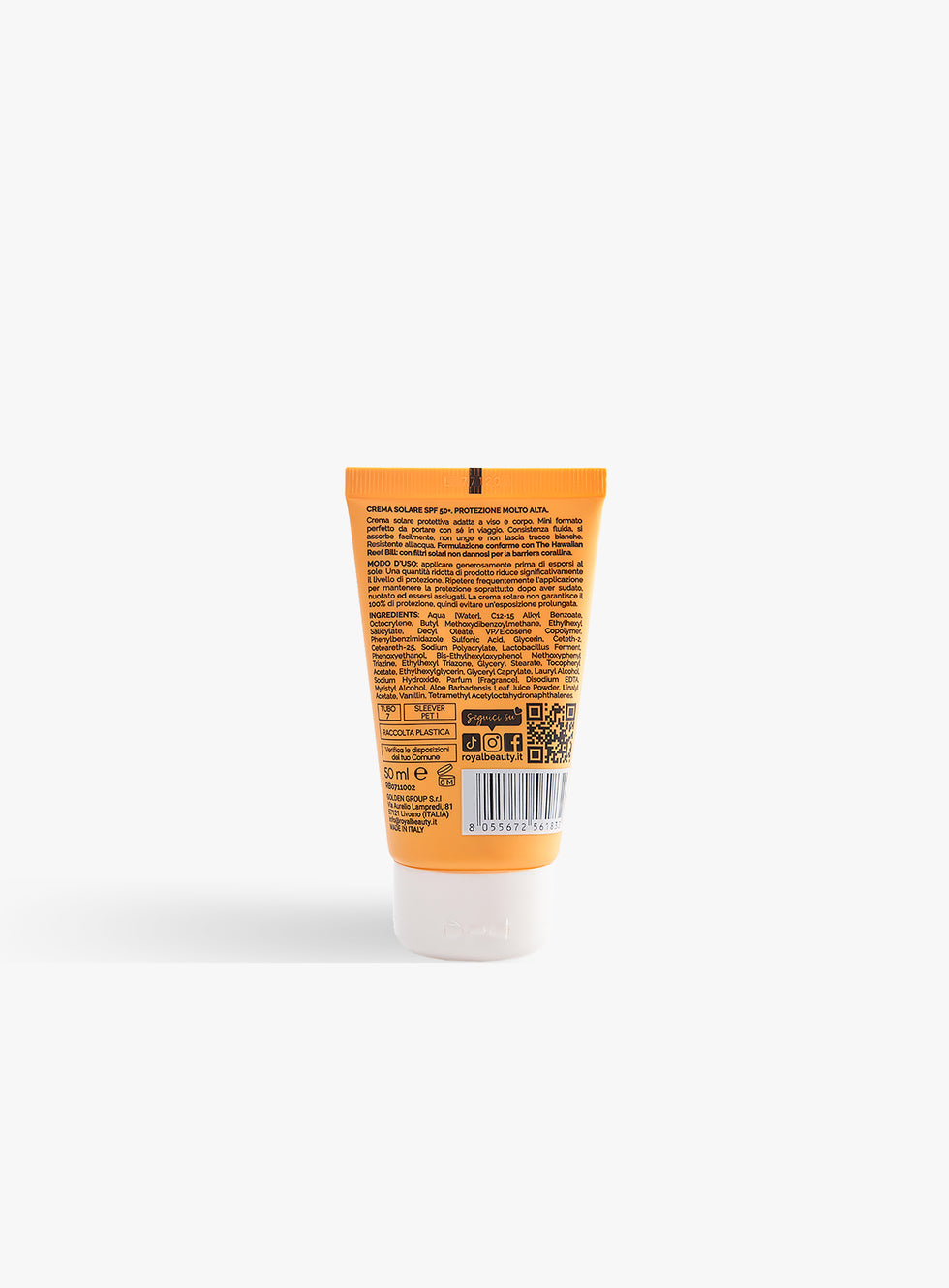 Αντηλιακή Κρέμα Προσώπου & Σώματος SPF30 Travel Size – Υψηλή Προστασία UVA/UVB