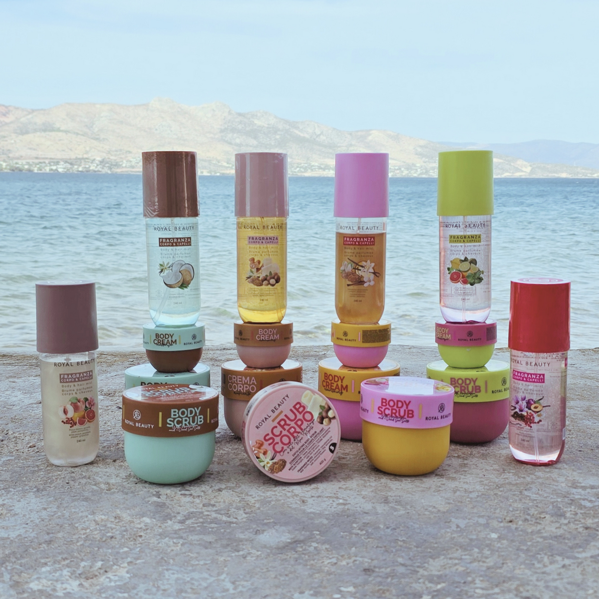 Body & Hair Mist N°06 με Glitter – Αρωματικό Spray με Λεμόνι, Γκρέιπφρουτ, Ροζ Πιπέρι & Κέδρο