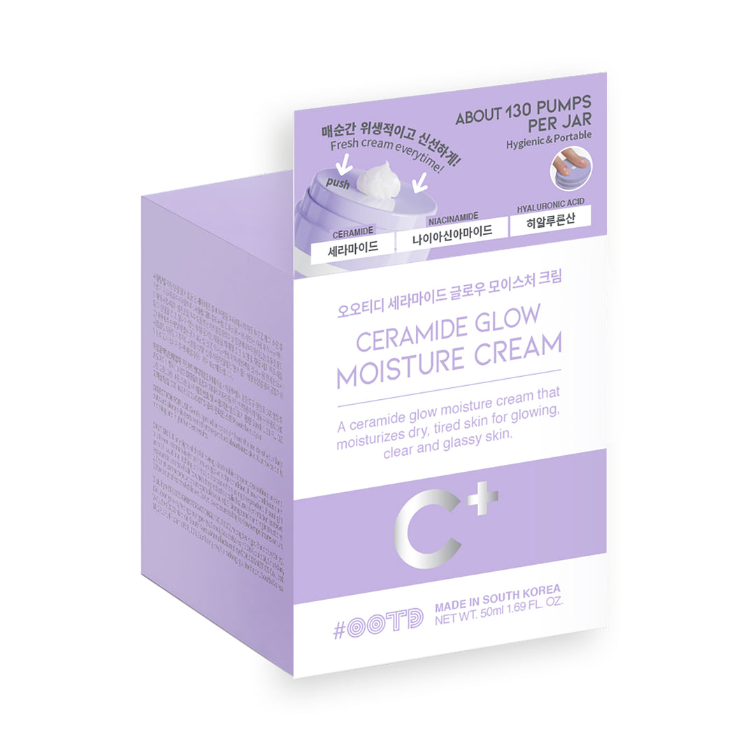 Ceramide Glow Moisture Cream 50ml - Ενυδατική Κρέμα με Κεραμίδια και Υαλουρονικό Οξύ