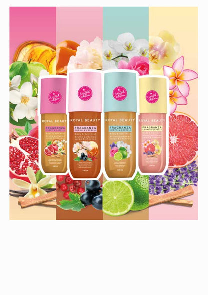 Body & Hair Mist N°09 – Αρωματικό Spray Σώματος & Μαλλιών με Glitter (Limited Edition)