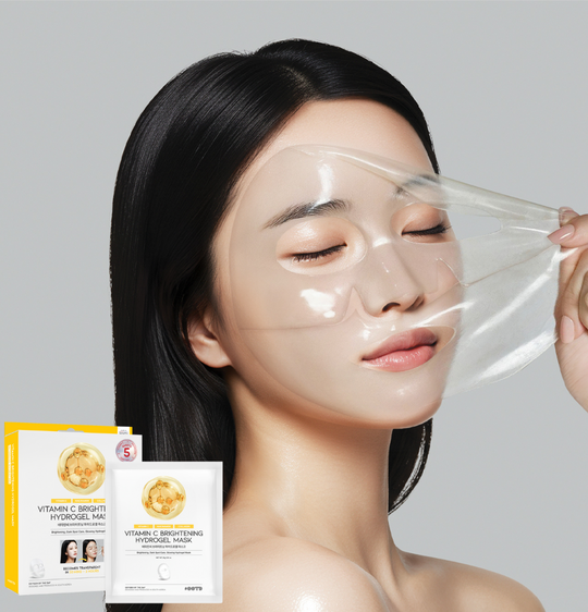 Μάσκα Hydrogel με Βιταμίνη C για Λάμψη