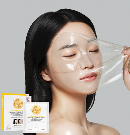 Μάσκα Hydrogel με Βιταμίνη C για Λάμψη